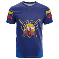 Venezuela Baseball Campeon Custom T Shirt Arepa Powers