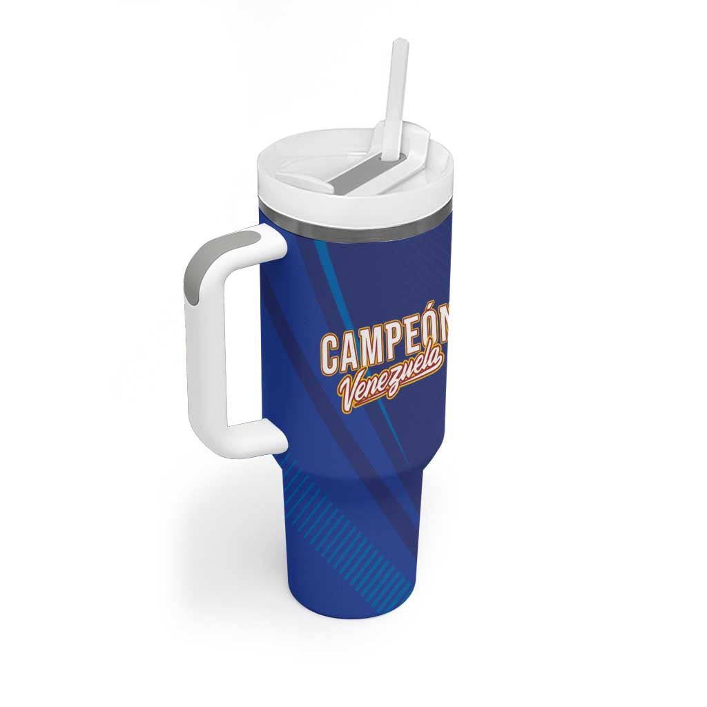 Venezuela Baseball Campeon Tumbler With Handle Arepa Powers