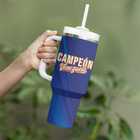 Venezuela Baseball Campeon Tumbler With Handle Arepa Powers