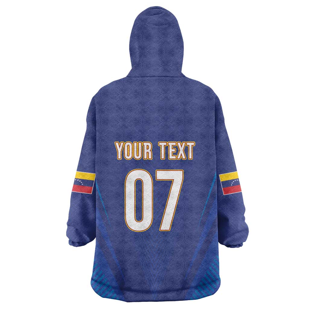 Venezuela Baseball Campeon Custom Wearable Blanket Hoodie Arepa Powers