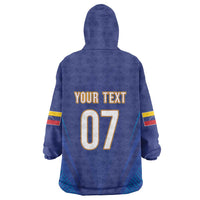 Venezuela Baseball Campeon Custom Wearable Blanket Hoodie Arepa Powers