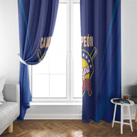 Venezuela Baseball Campeon Window Curtain Arepa Powers
