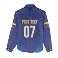 Venezuela Baseball Campeon Custom Women Casual Shirt Arepa Powers