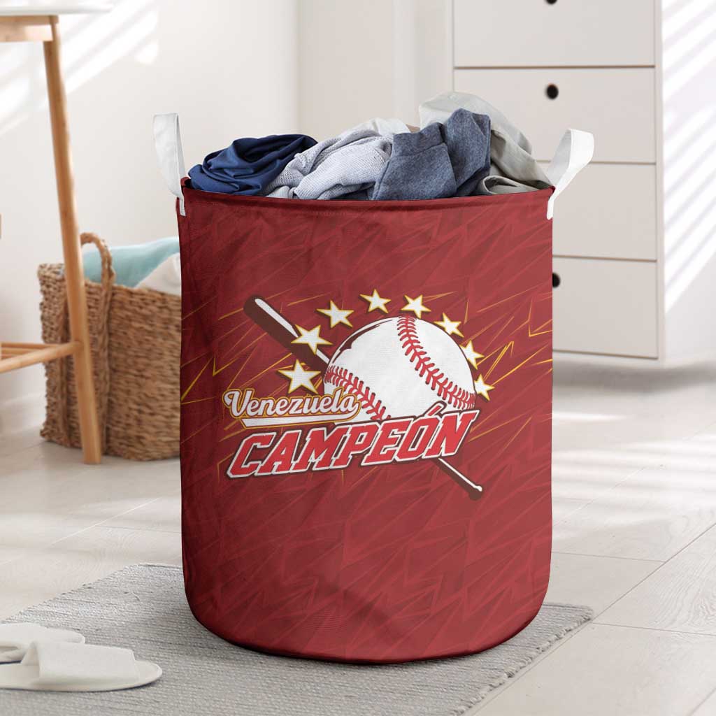 Venezuela Baseball Laundry Basket Campeon - Making History