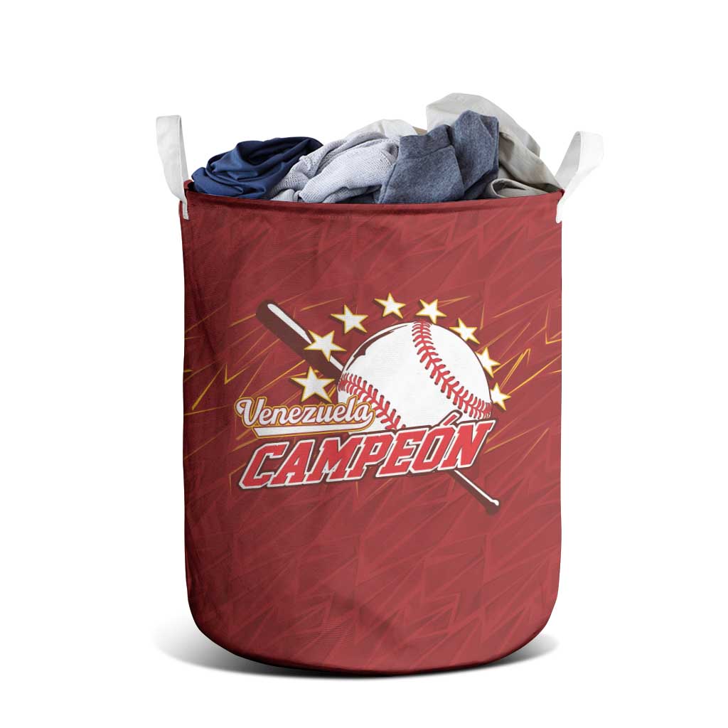 Venezuela Baseball Laundry Basket Campeon - Making History