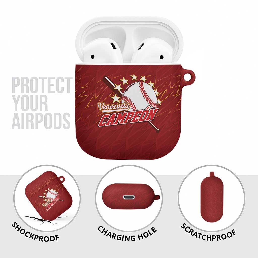 Venezuela Baseball AirPods Case Campeon - Making History