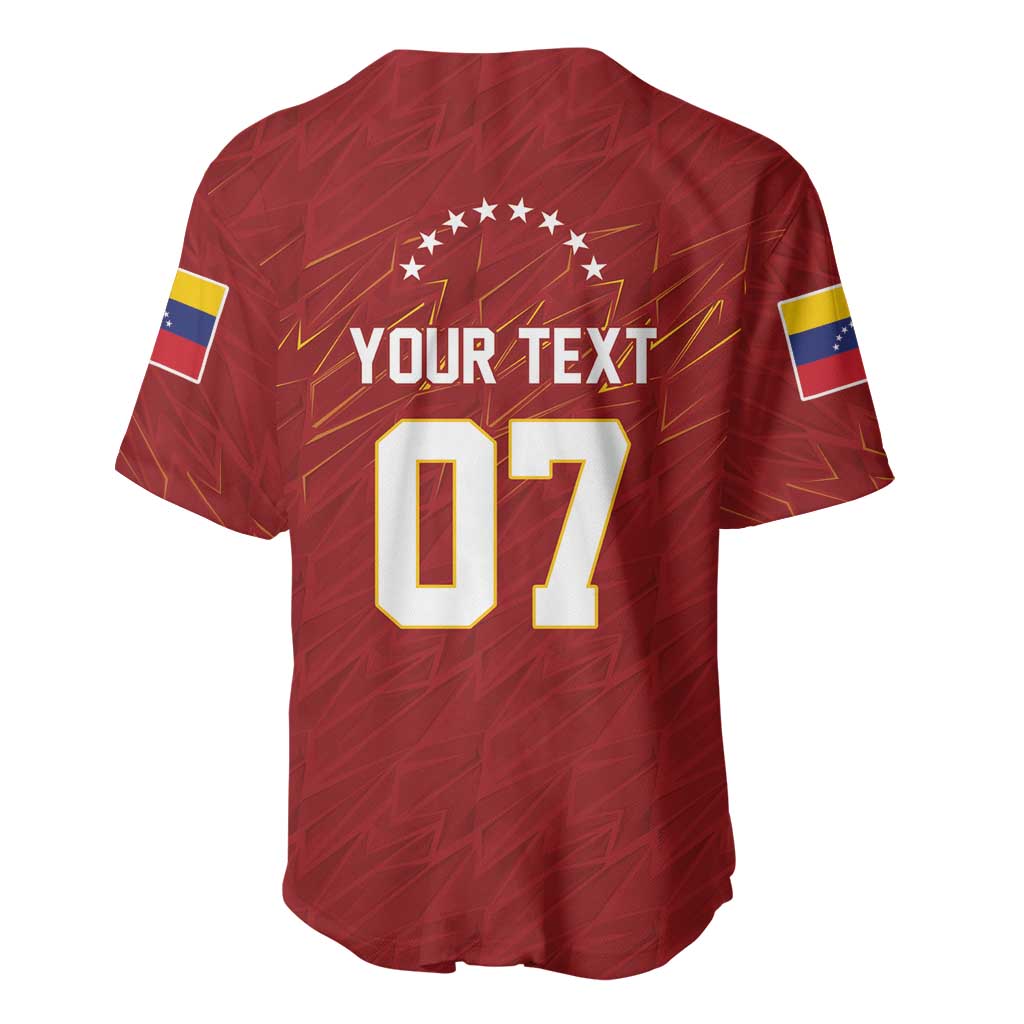 Venezuela Baseball Custom Baseball Jersey Campeon - Making History
