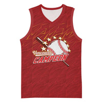 Venezuela Baseball Custom Basketball Jersey Campeon - Making History