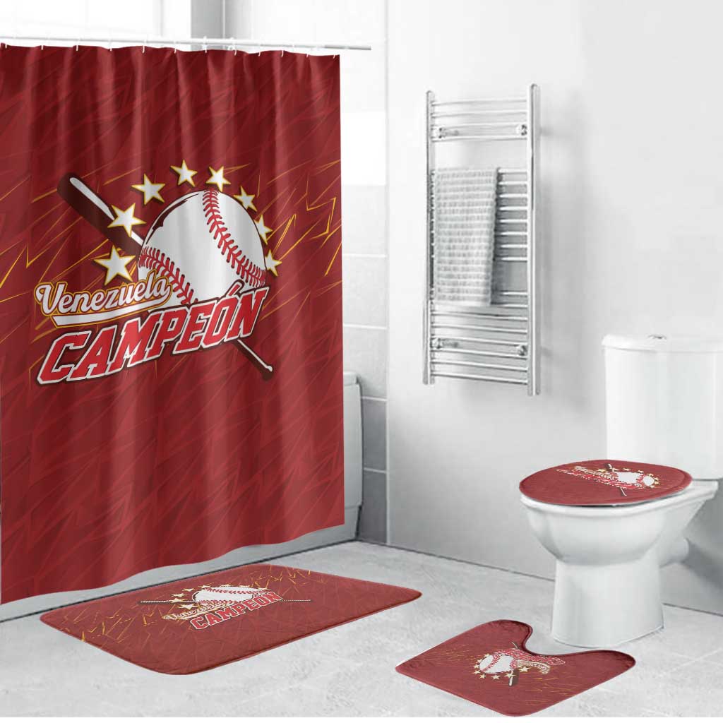 Venezuela Baseball Bathroom Set Campeon - Making History