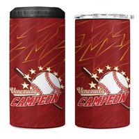 Venezuela Baseball 4 in 1 Can Cooler Tumbler Campeon - Making History
