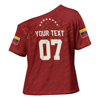 Venezuela Baseball Custom Cross Shoulder Shirt Campeon - Making History