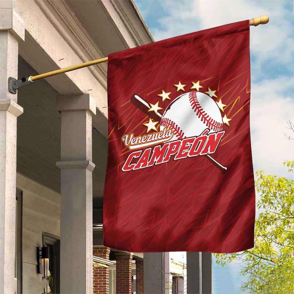Venezuela Baseball Garden Flag Campeon - Making History