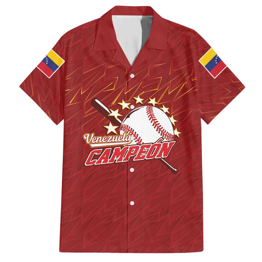 Venezuela Baseball Custom Hawaiian Shirt Campeon - Making History
