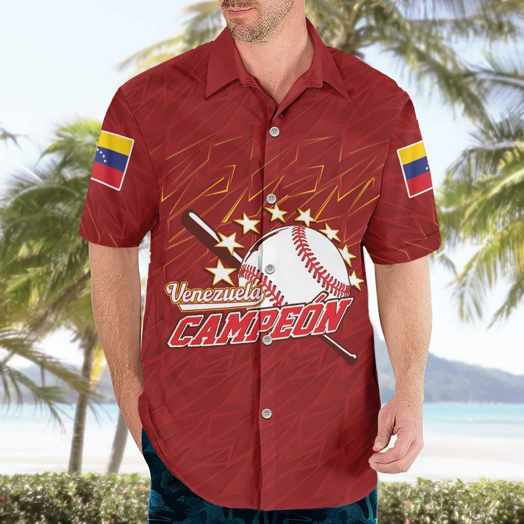 Venezuela Baseball Custom Hawaiian Shirt Campeon - Making History