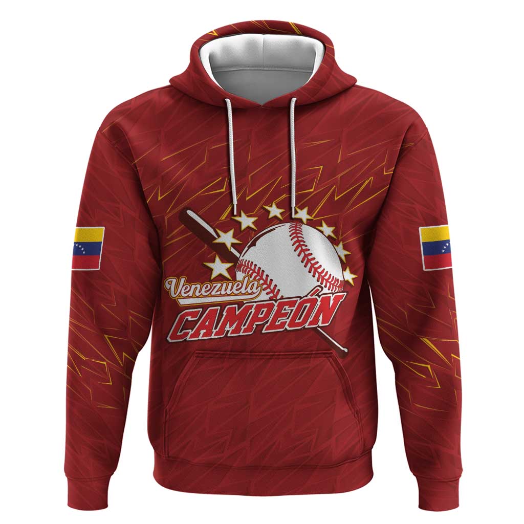 Venezuela Baseball Custom Hoodie Campeon - Making History