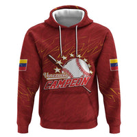Venezuela Baseball Custom Hoodie Campeon - Making History