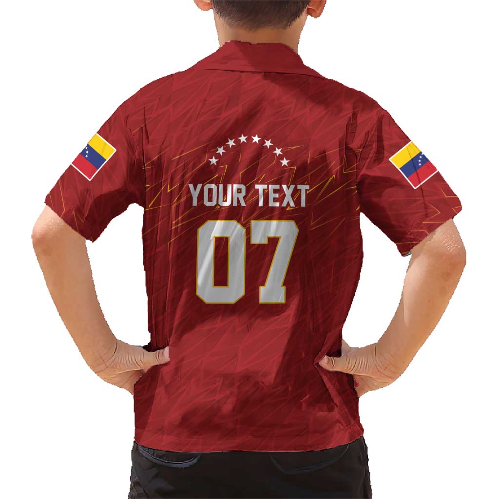 Venezuela Baseball Custom Kid Hawaiian Shirt Campeon - Making History