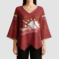 Venezuela Baseball Custom Kimono Sleeve Blouse Campeon - Making History