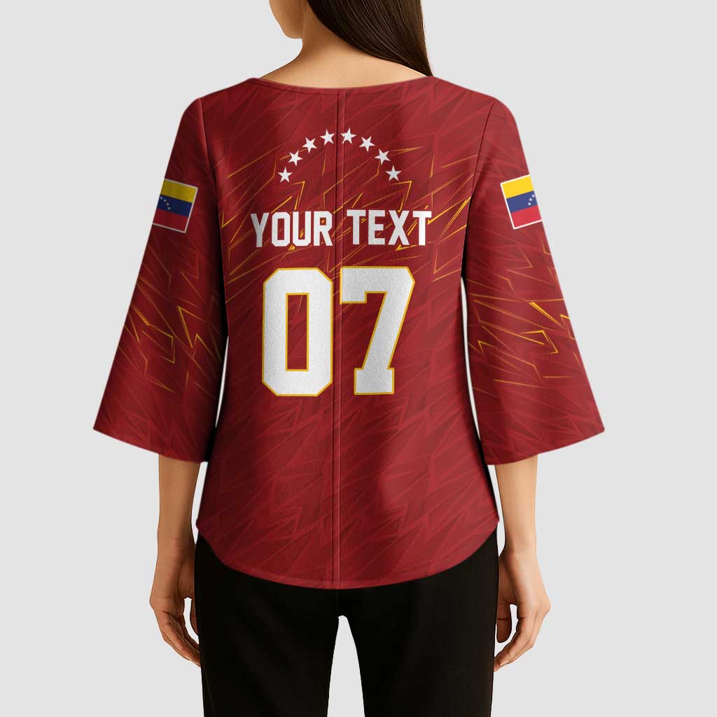 Venezuela Baseball Custom Kimono Sleeve Blouse Campeon - Making History
