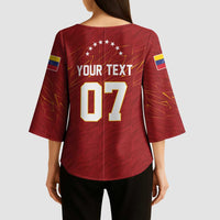 Venezuela Baseball Custom Kimono Sleeve Blouse Campeon - Making History