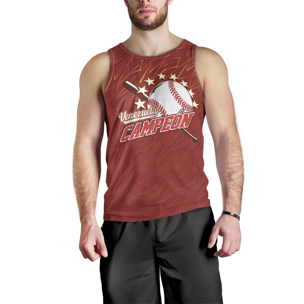 Venezuela Baseball Custom Men Tank Top Campeon - Making History