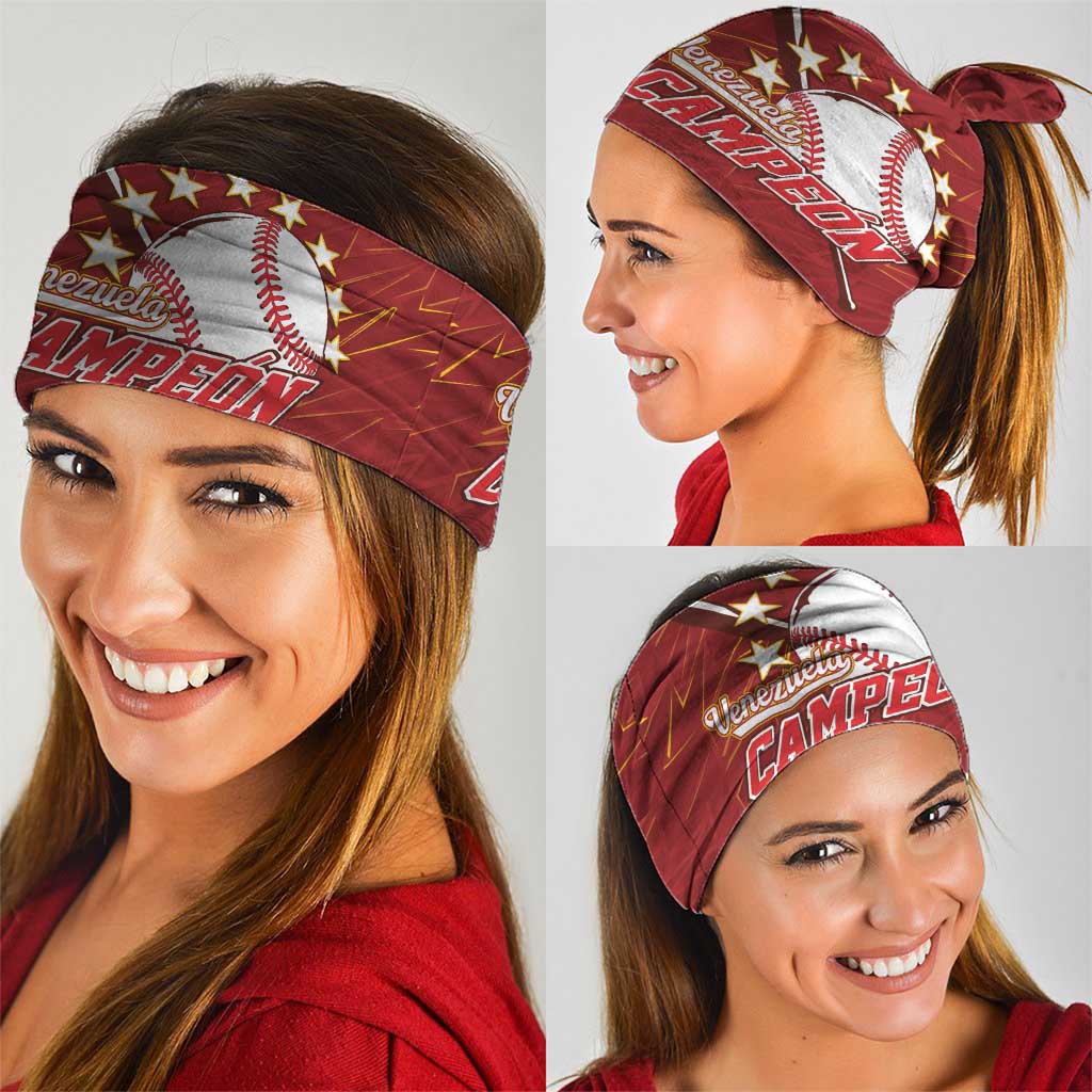 Venezuela Baseball Neck Gaiter Campeon - Making History