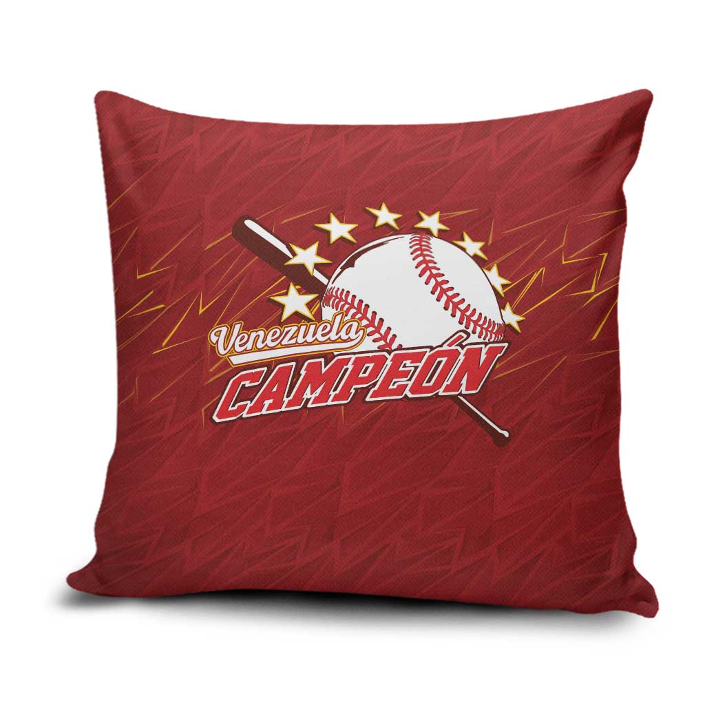 Venezuela Baseball Pillow Cover Campeon - Making History