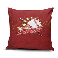Venezuela Baseball Pillow Cover Campeon - Making History