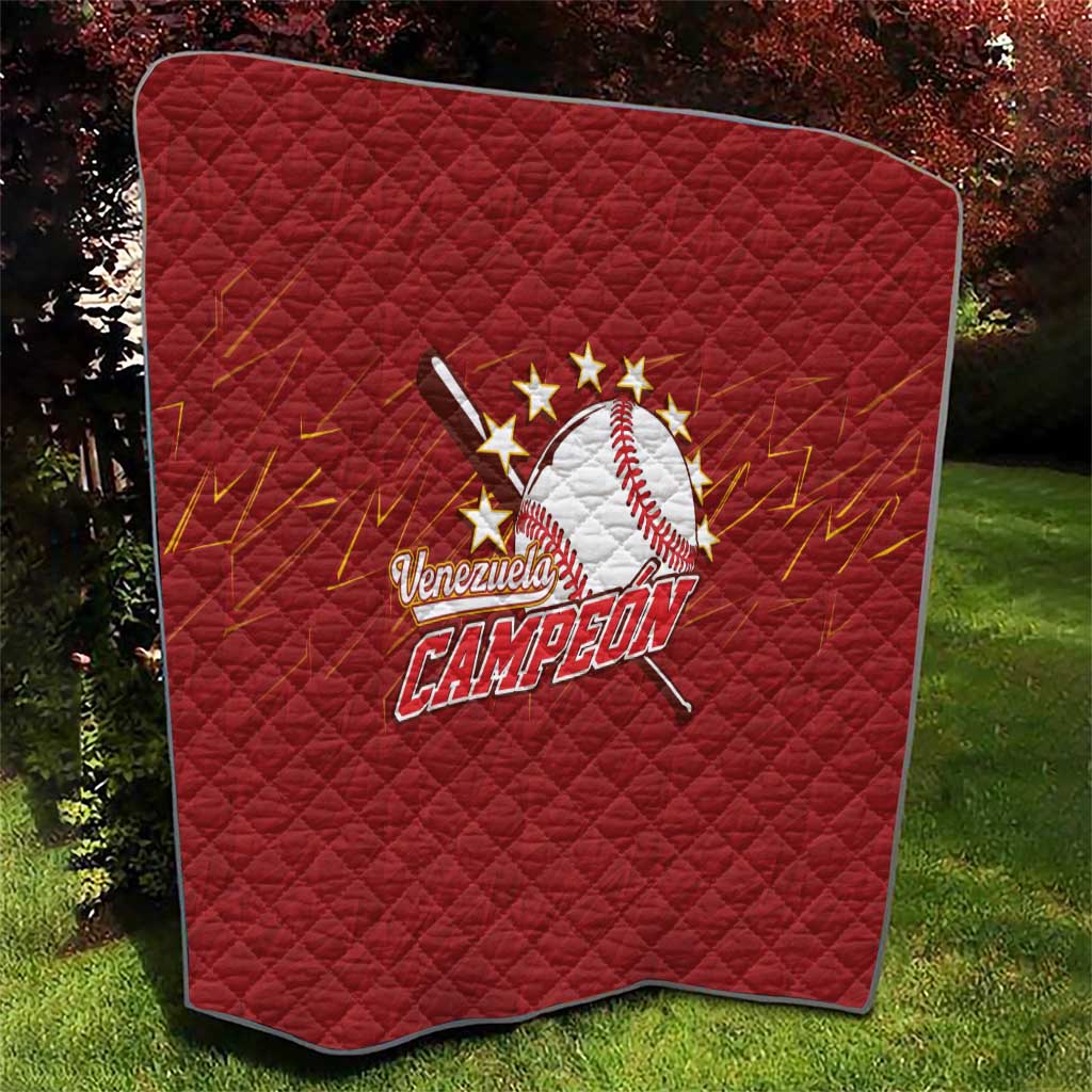 Venezuela Baseball Quilt Campeon - Making History