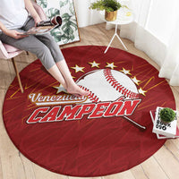 Venezuela Baseball Round Carpet Campeon - Making History