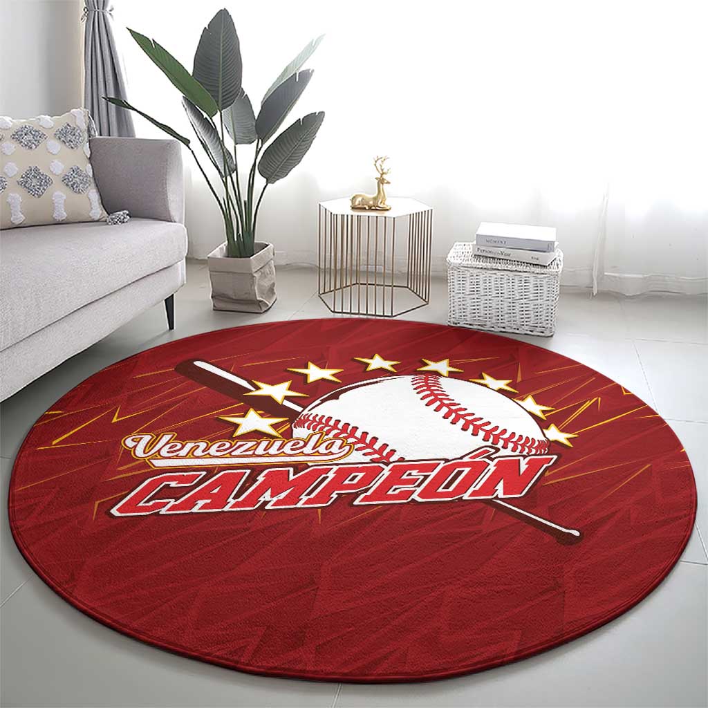 Venezuela Baseball Round Carpet Campeon - Making History