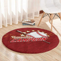 Venezuela Baseball Round Carpet Campeon - Making History