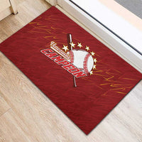Venezuela Baseball Rubber Doormat Campeon - Making History