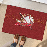 Venezuela Baseball Rubber Doormat Campeon - Making History