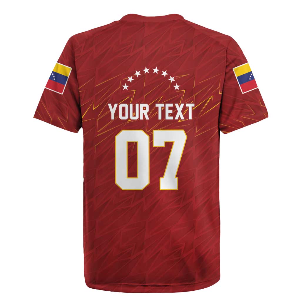 Venezuela Baseball Custom Rugby Jersey Campeon - Making History