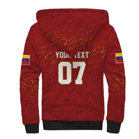 Venezuela Baseball Custom Sherpa Hoodie Campeon - Making History