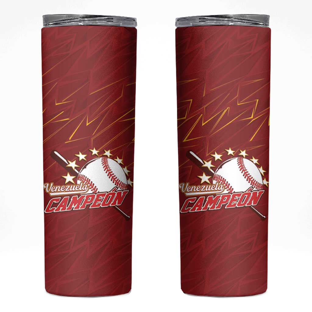 Venezuela Baseball Skinny Tumbler Campeon - Making History