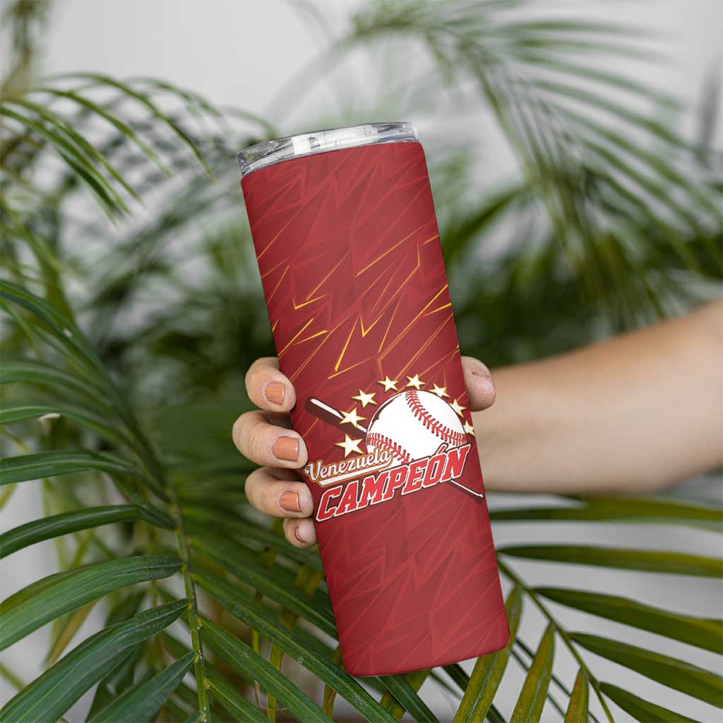 Venezuela Baseball Skinny Tumbler Campeon - Making History