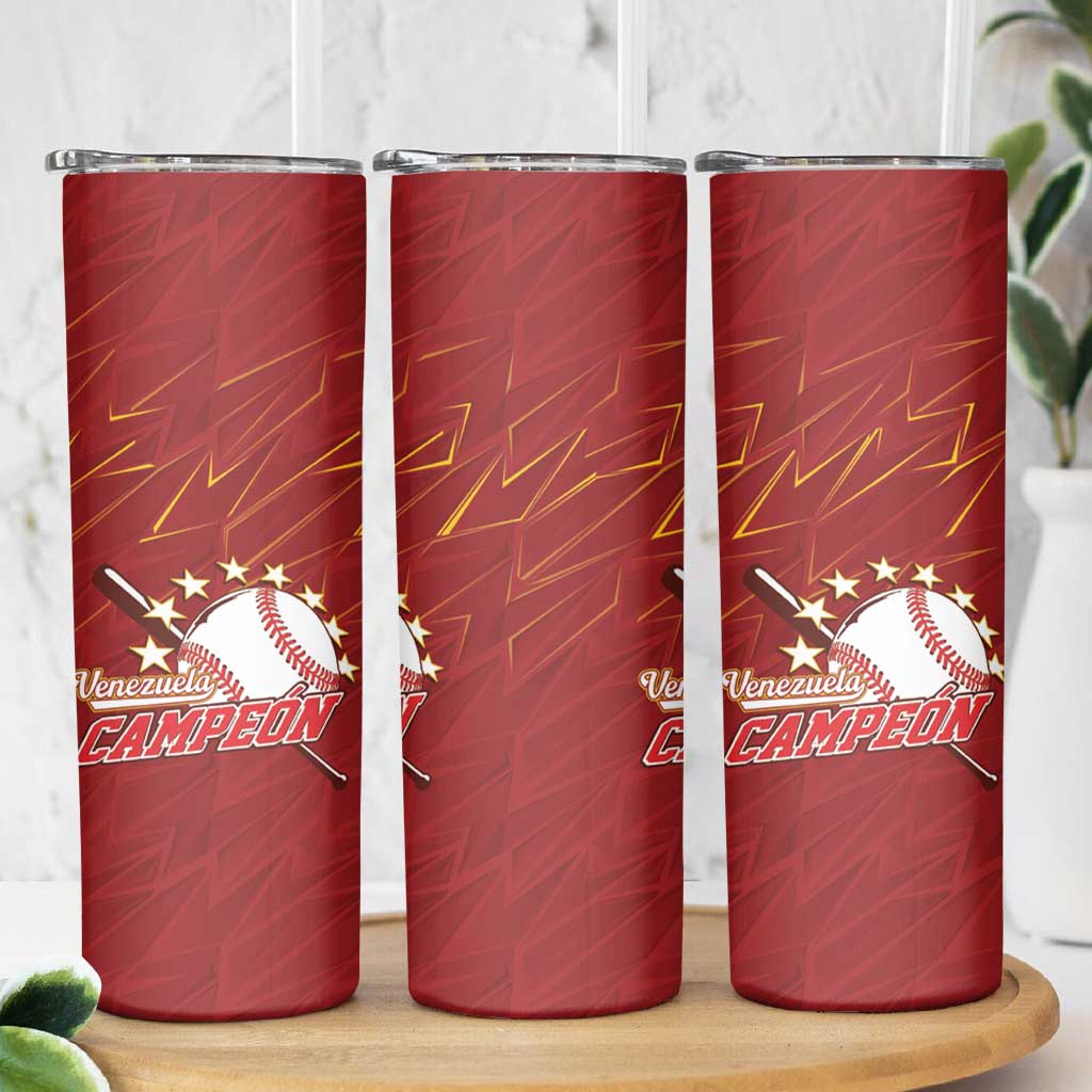 Venezuela Baseball Skinny Tumbler Campeon - Making History
