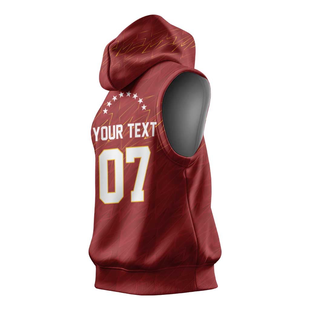 Venezuela Baseball Custom Sleeveless Hoodie Campeon - Making History