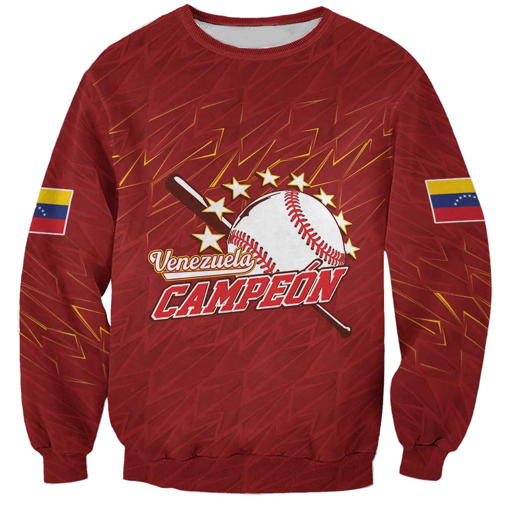 Venezuela Baseball Custom Sweatshirt Campeon - Making History