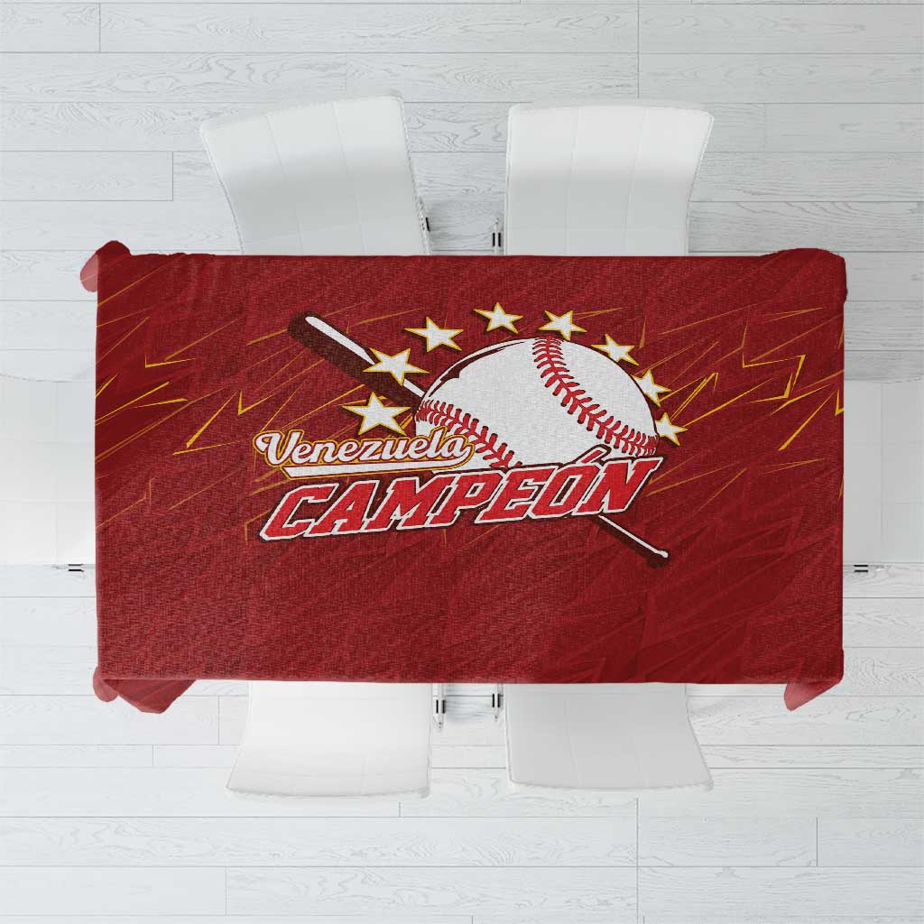 Venezuela Baseball Tablecloth Campeon - Making History