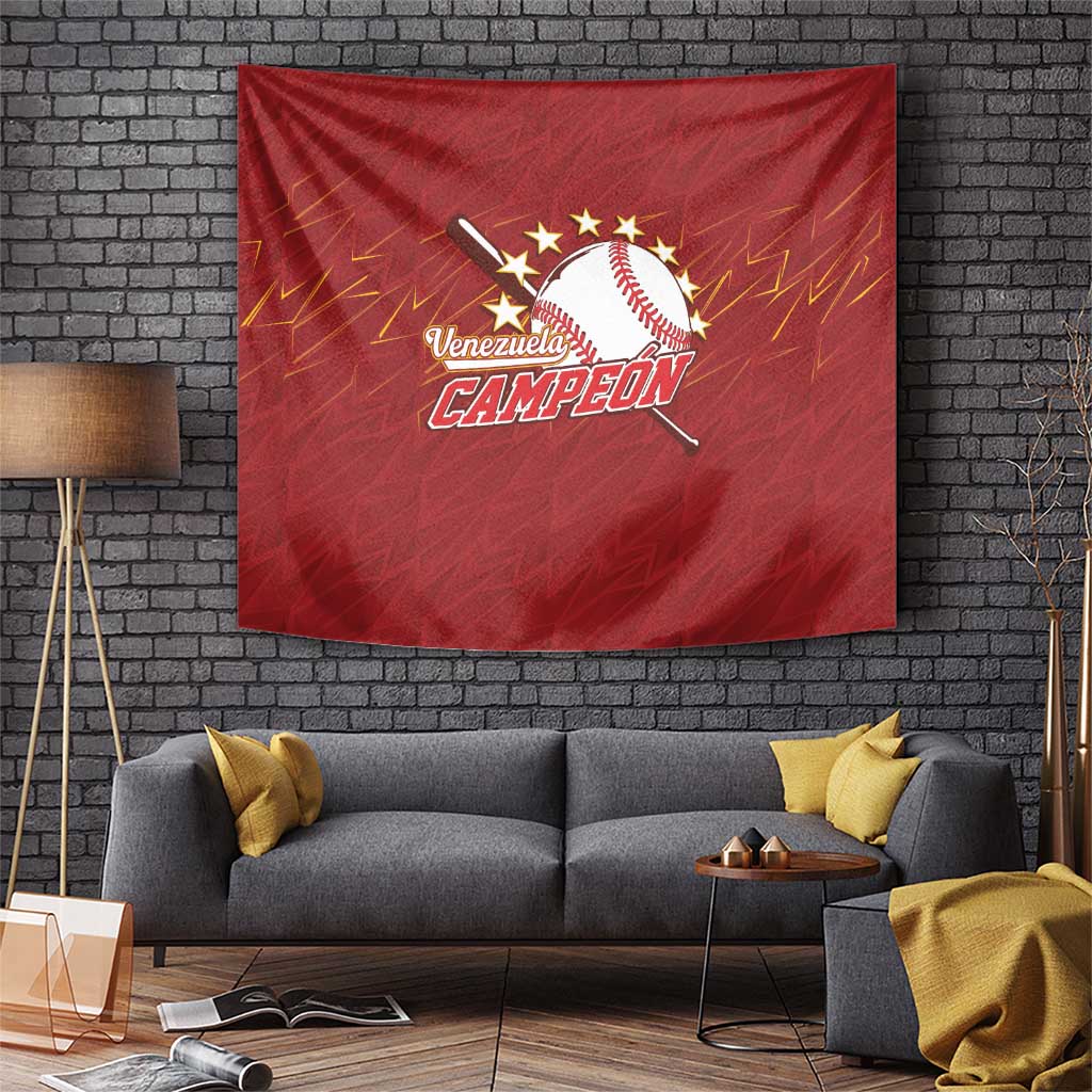 Venezuela Baseball Tapestry Campeon - Making History