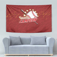 Venezuela Baseball Tapestry Campeon - Making History