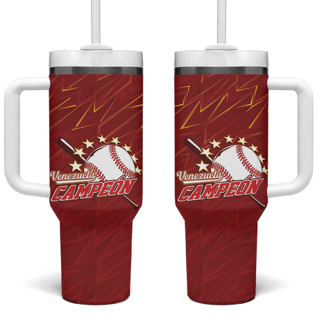 Venezuela Baseball Tumbler With Handle Campeon - Making History