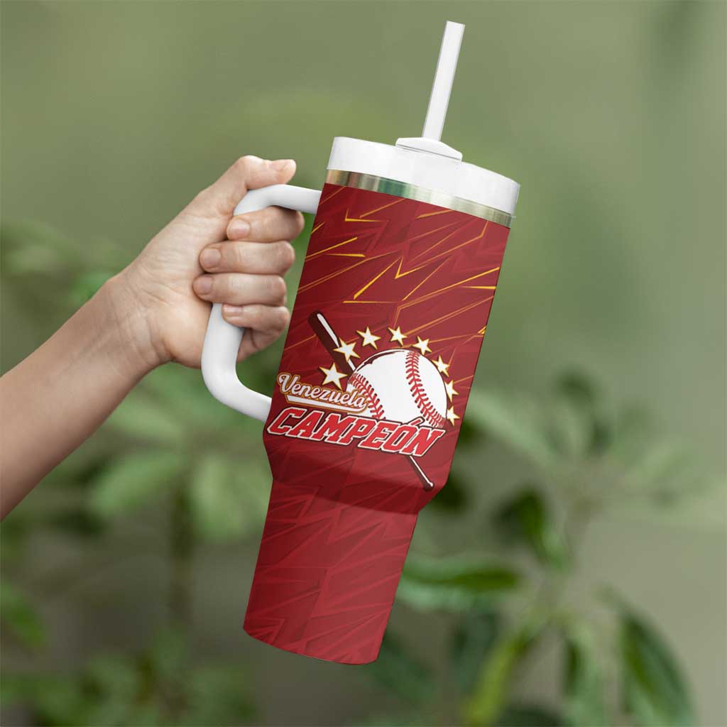 Venezuela Baseball Tumbler With Handle Campeon - Making History