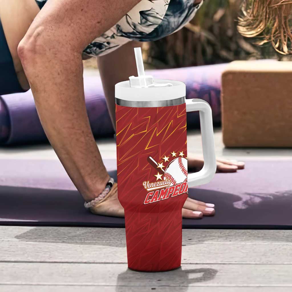 Venezuela Baseball Tumbler With Handle Campeon - Making History