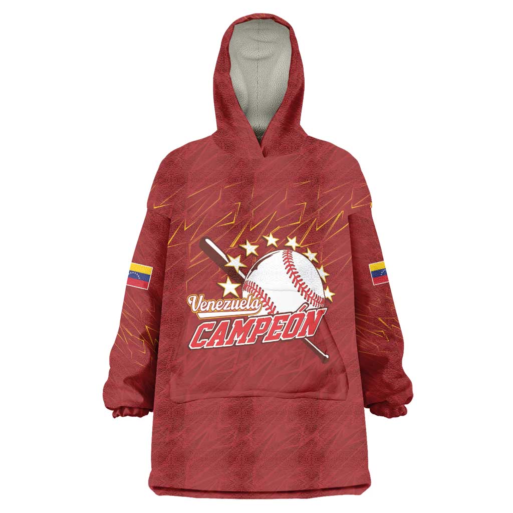 Venezuela Baseball Custom Wearable Blanket Hoodie Campeon - Making History