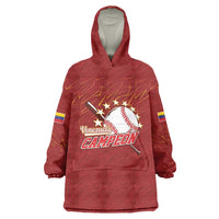 Venezuela Baseball Custom Wearable Blanket Hoodie Campeon - Making History