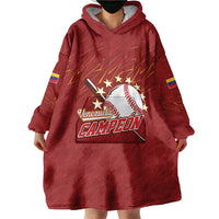 Venezuela Baseball Custom Wearable Blanket Hoodie Campeon - Making History